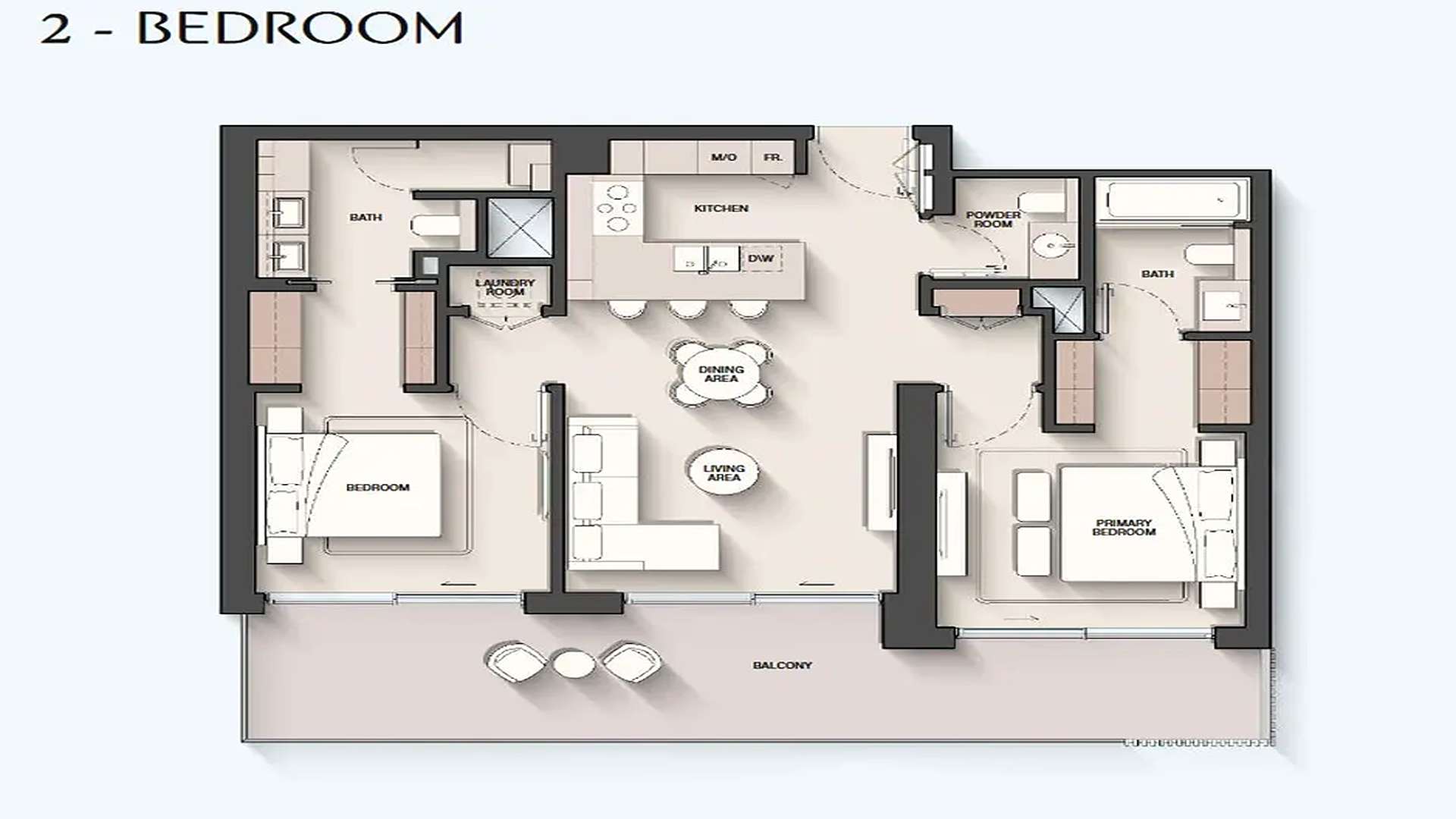2 Bedroom